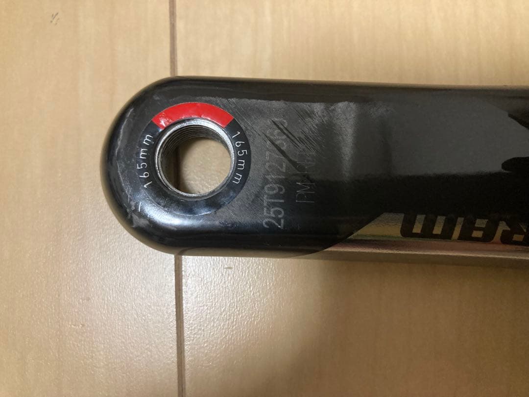 SRAM RED 165mm クランクセット ブラック