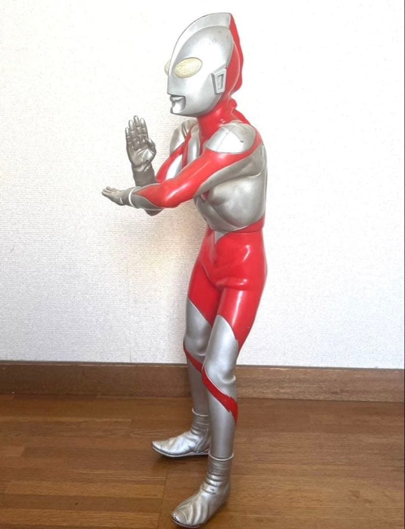 バンダイ ウルトラマン 特大 ソフビ 高さ65㌢ （ポピー ブルマァク
