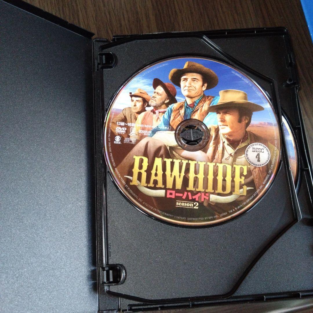 ローハイド シーズン2 DVD BOX 8枚組 西部劇 クリント・イーストウッド