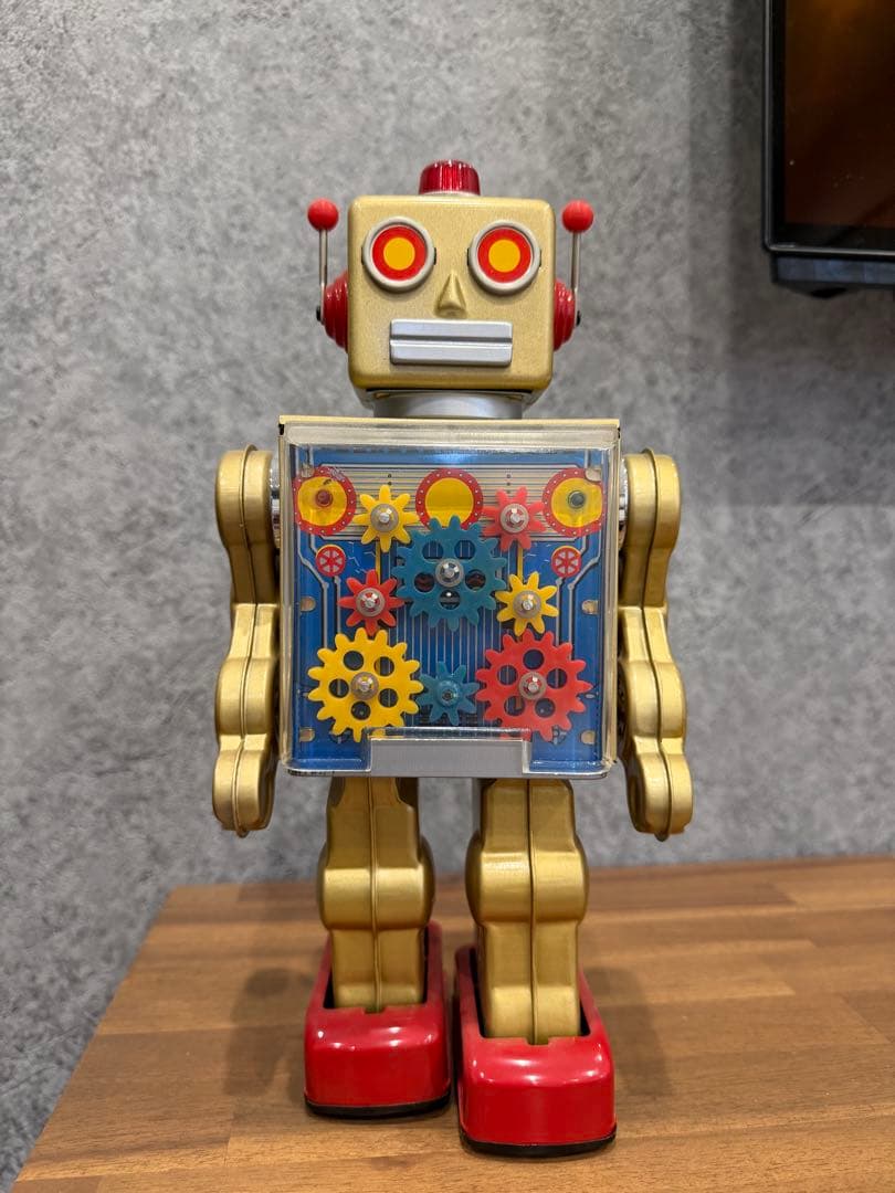 メタルハウス　ギアロボット　GEAR ROBOT ブリキ　おもちゃ
