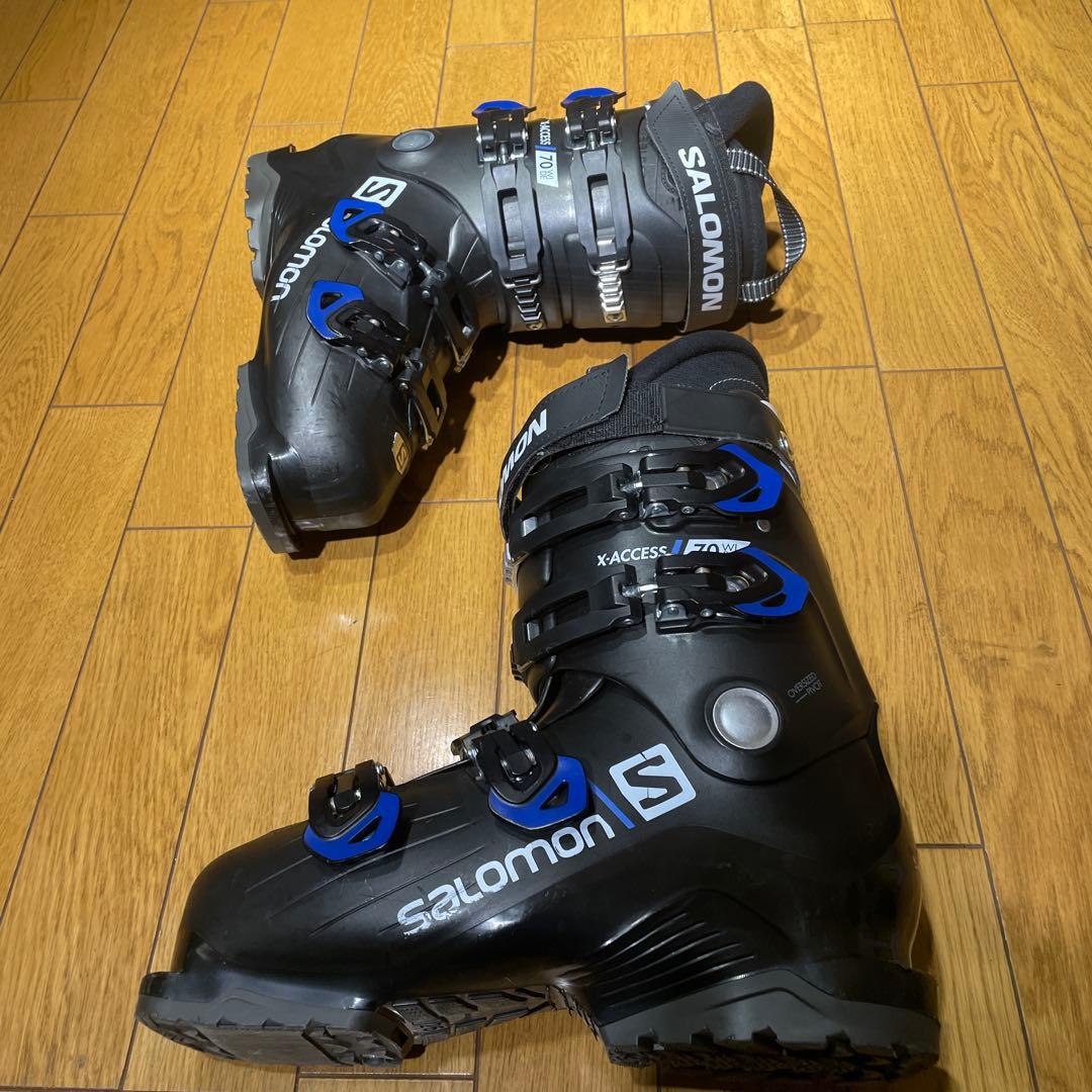 幅広salomonサロモンXACCESS70WIDE 26.0-26.5cm初級