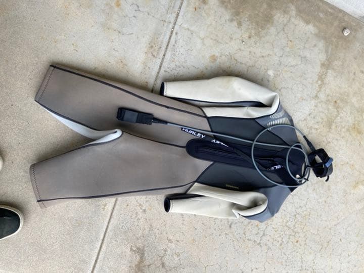 サーフィンボート リーシュコード ウェットスーツ　サーフィンセット