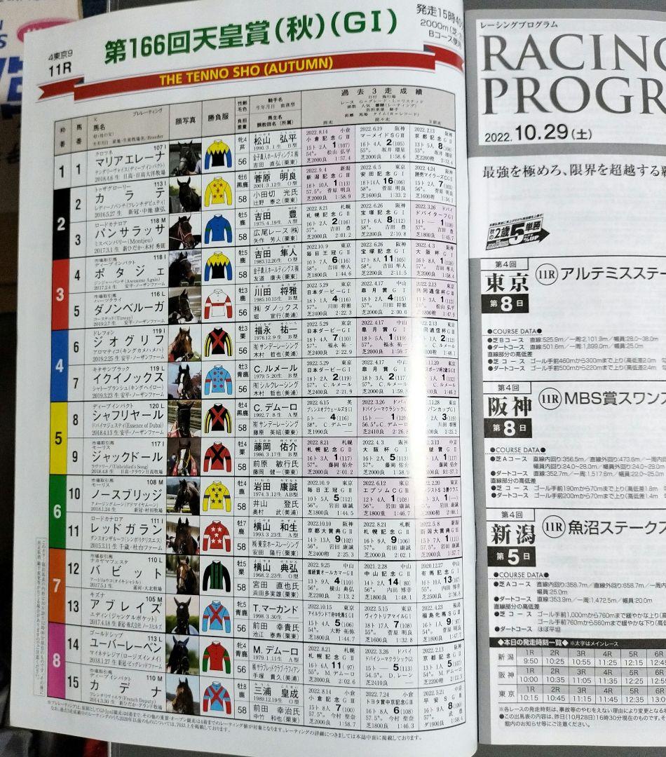 ★超希少★ リバティアイランド他９頭 アルテミスステークス ☆現地単勝馬券×10