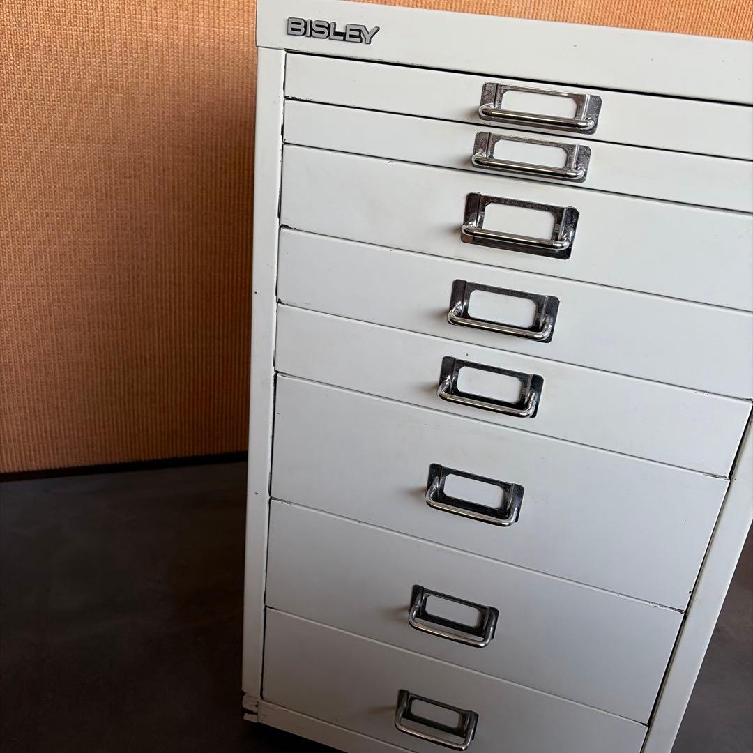 や*ど様 BISLEY（ビスレー）A3 8段キャビネット 中古 C 送料込み