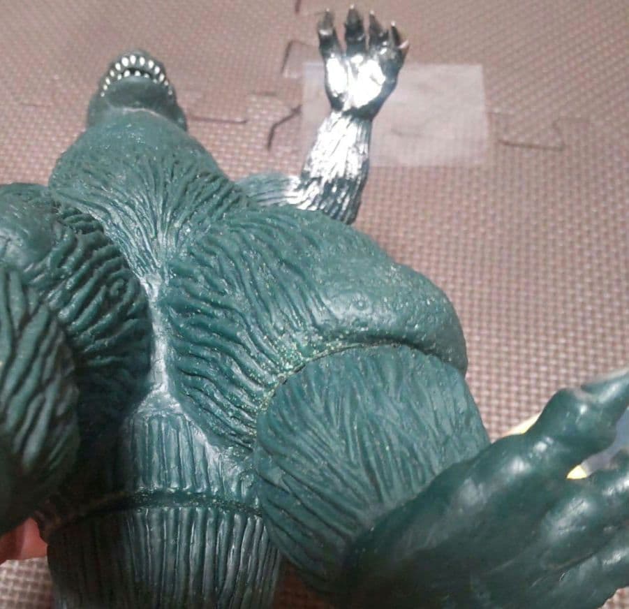 BANDAI ゴジラ 1983 ソフビ キンゴジ タグ有り