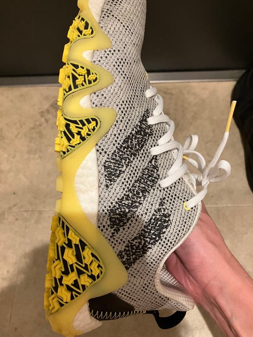 adidas CODECHAOS 22ゴルフシューズ グレー/イエロー