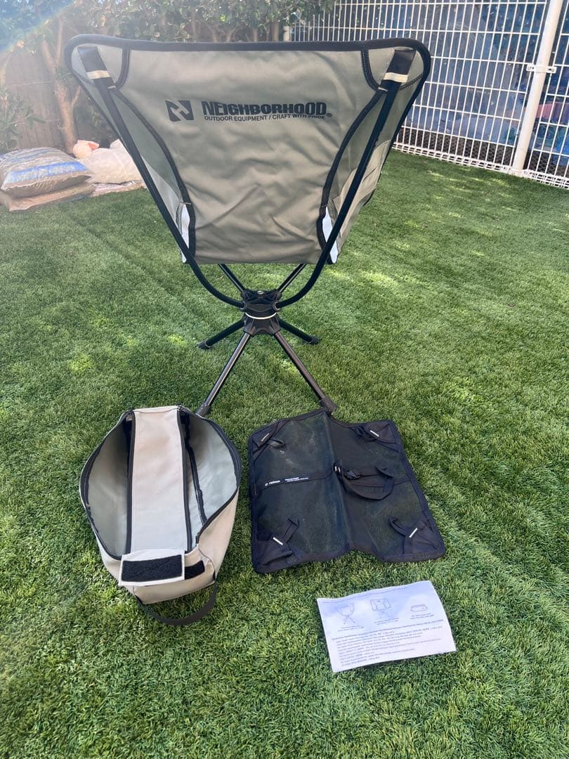 ヘリノックス ネイバーフッド スウィベルチェア グランドシート