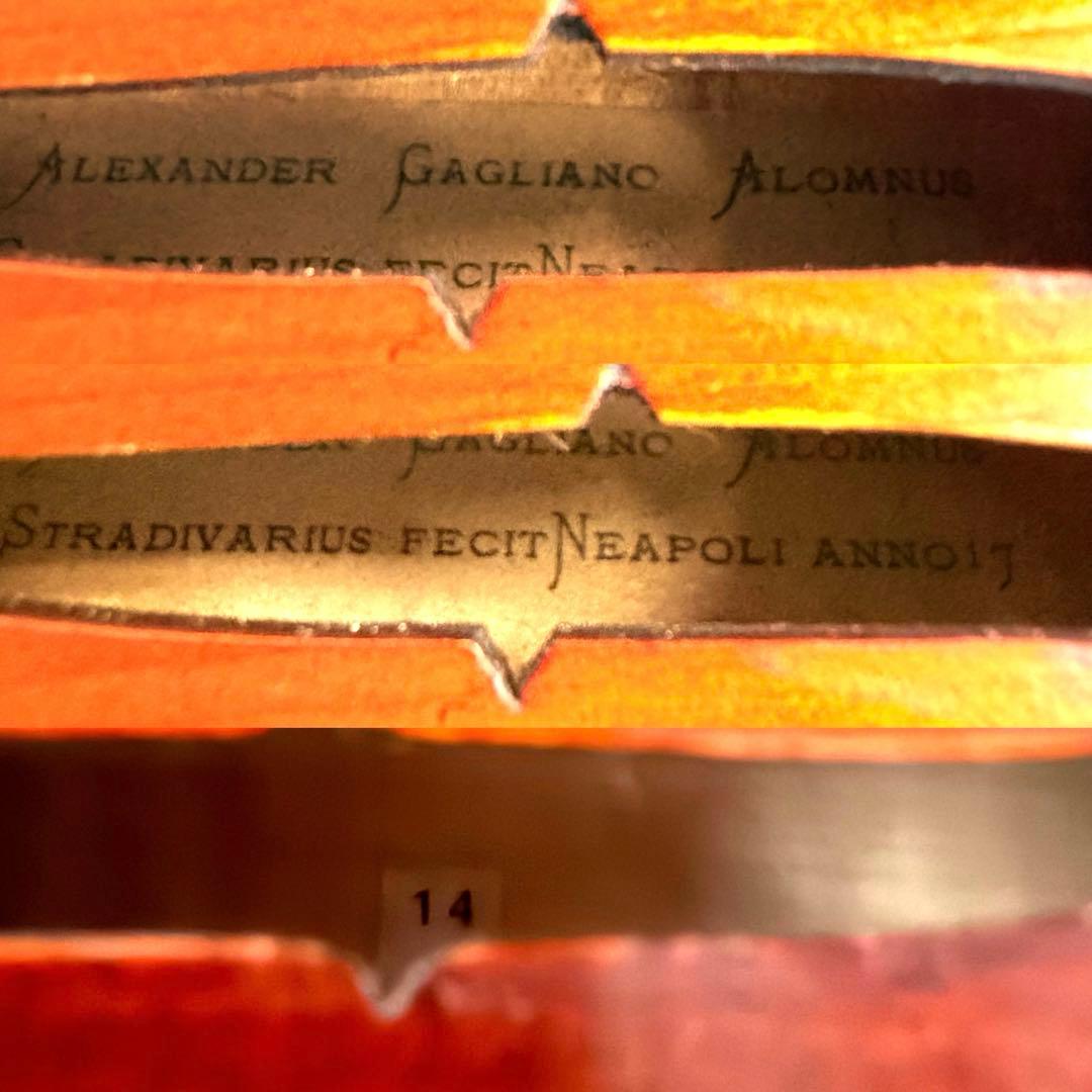 【希少】Alessandro Galiano Alomnus ヴァイオリン