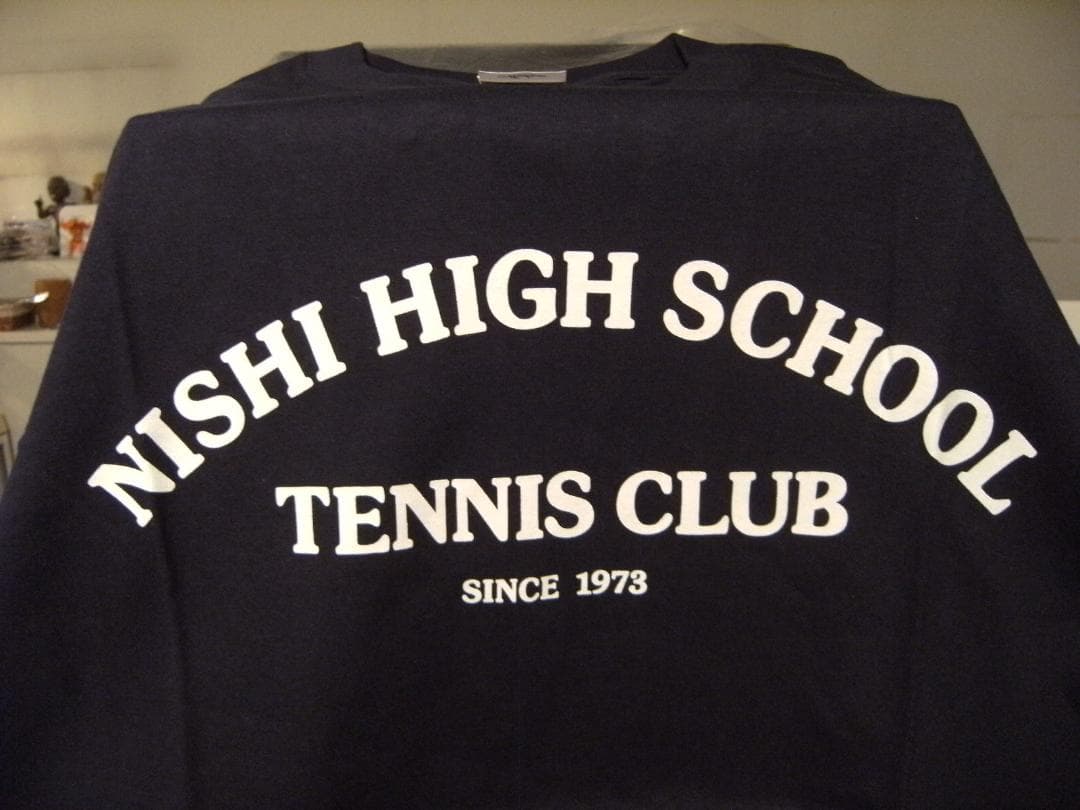 SINCE 1973 西高等学校 テニス部 エースをねらえ Tシャツ★山本鈴美香