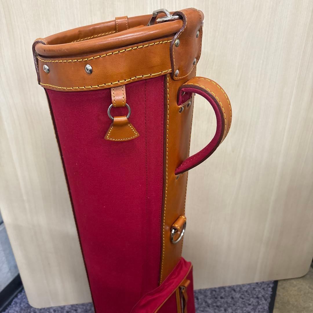 XJ　木の庄帆布　キャディーバッグ