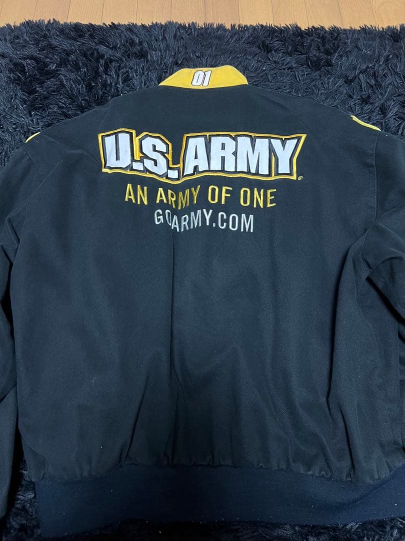 U.S. ARMY Racing team リバーシブルジャケット used