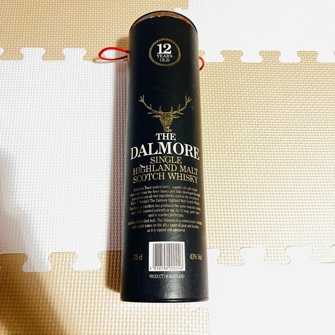 【古酒】 ダルモア シングルハイランドウイスキー 12年 750ml