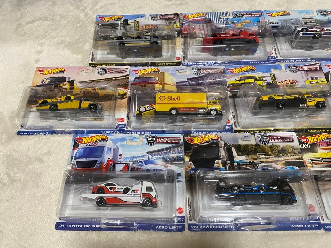 ホットウィール　チームトランスポートー 10台セット