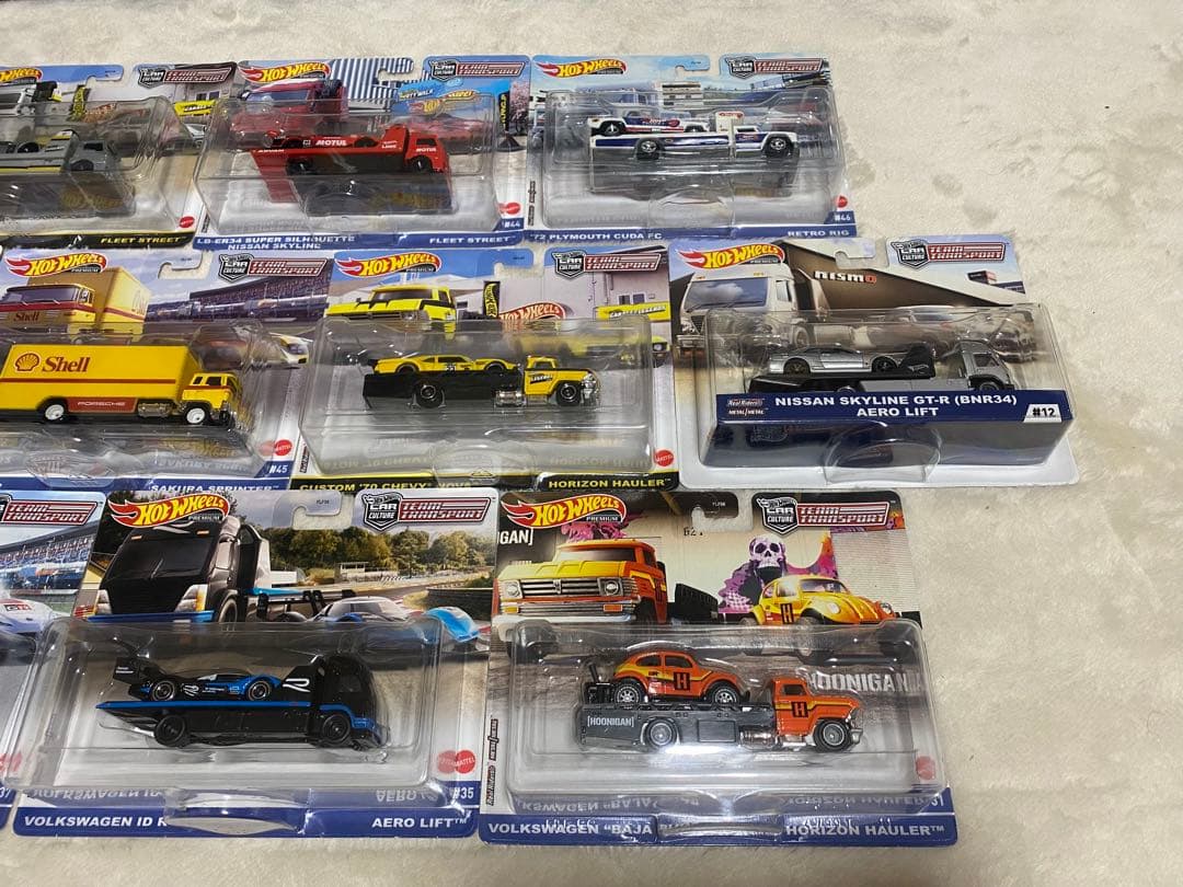 ホットウィール　チームトランスポートー 10台セット