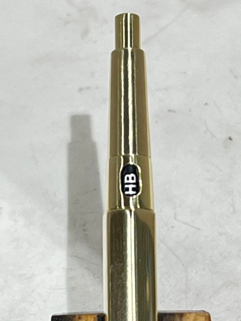 pg5+真鍮6角軸+フル真鍮(硬度表示窓有り、ノックカバー、ノックボタン)