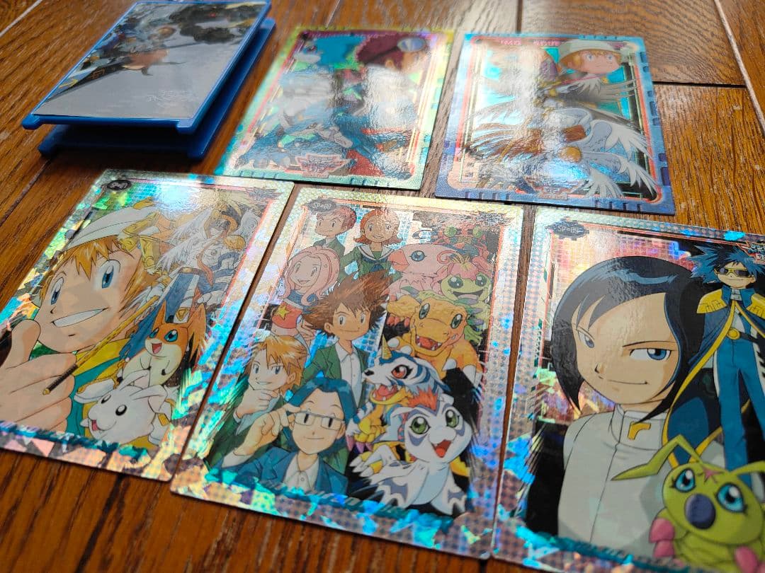 デジモンアドベンチャー キラ ホログラム カード レトロ セット