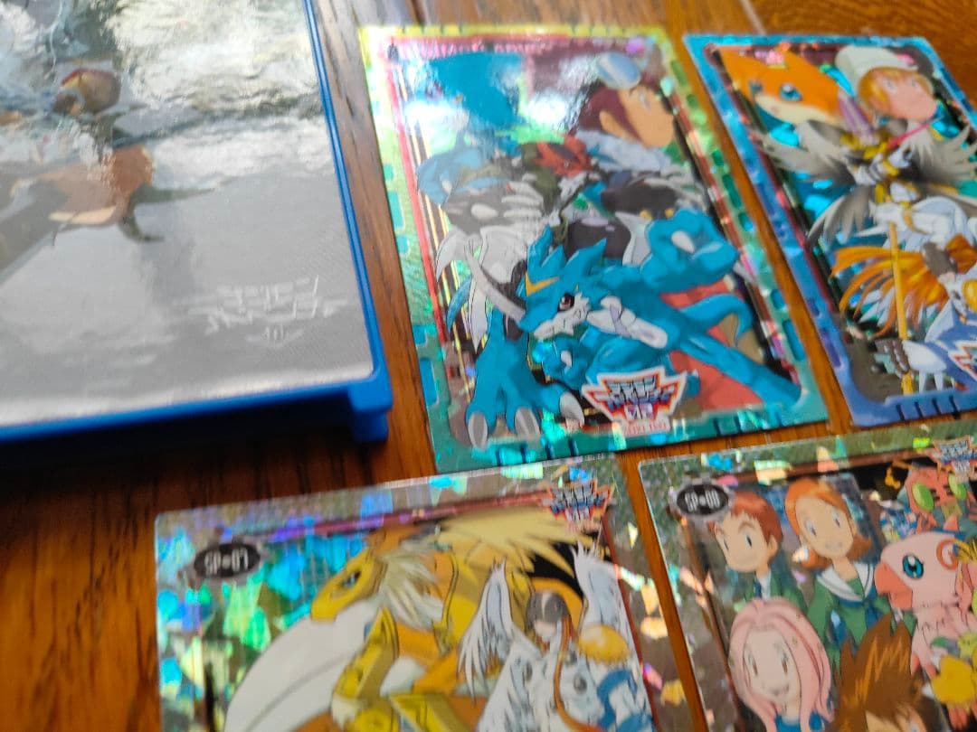 デジモンアドベンチャー キラ ホログラム カード レトロ セット
