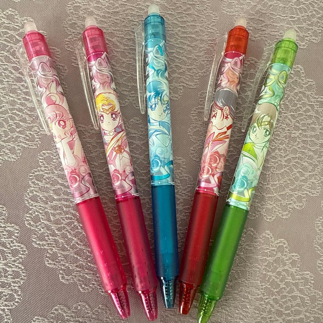 【新品】セーラームーン　ステーショナリーシリーズ　フリクションボールペン