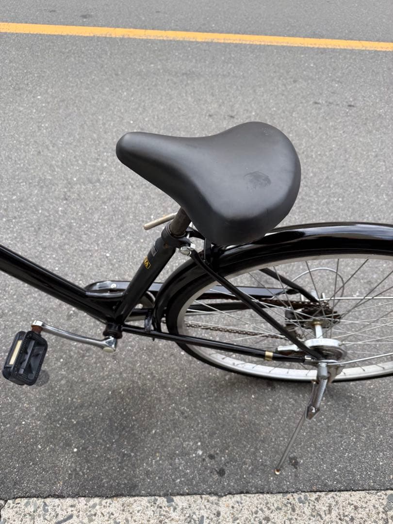 170 自転車 大阪市 【引取り限定】 美品 27インチ 変速付き