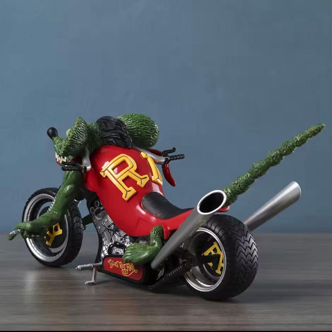 RAT FINK アクションフィギュア バイク付き