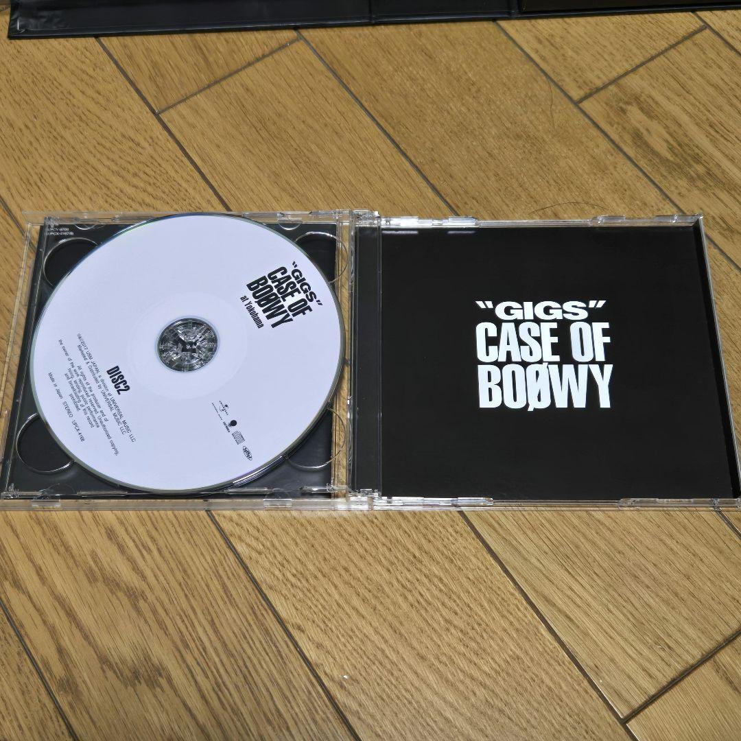 【廃盤品】GIGS CASE OF BOØWY THE ORIGINAL