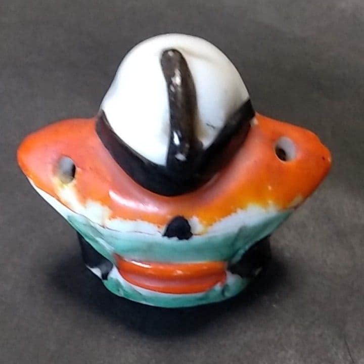 水滴　福助 人形水滴　瀬戸焼　有田焼　福助人形　古伊万里　文房具　筆記具