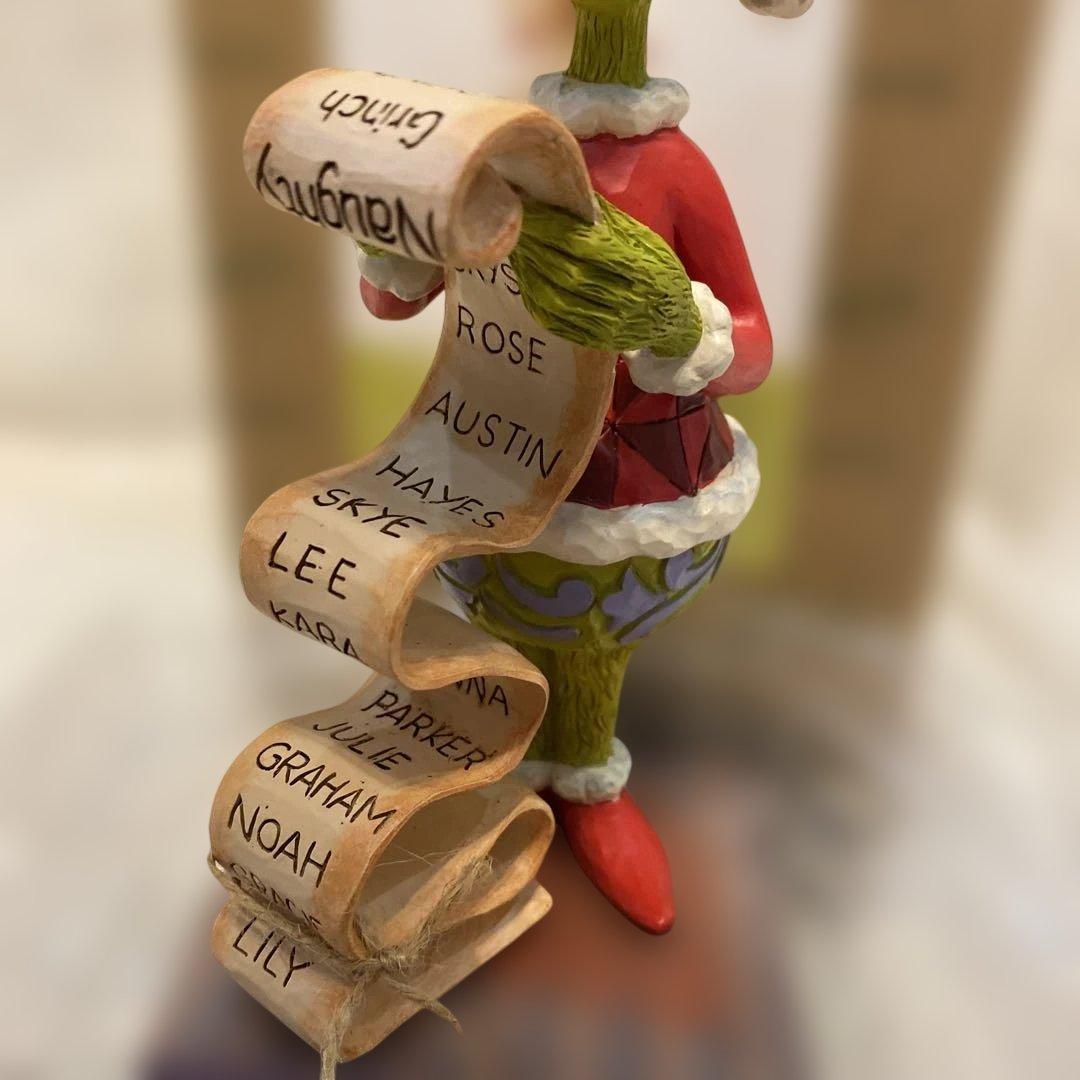 新品　Jim Shore ジムショア　グリンチ フィギュア クリスマス