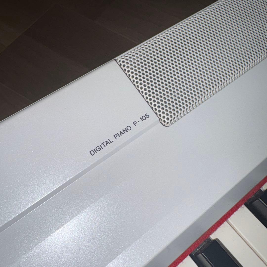 YAMAHA電子ピアノ デジタルピアノP-105 ホワイト