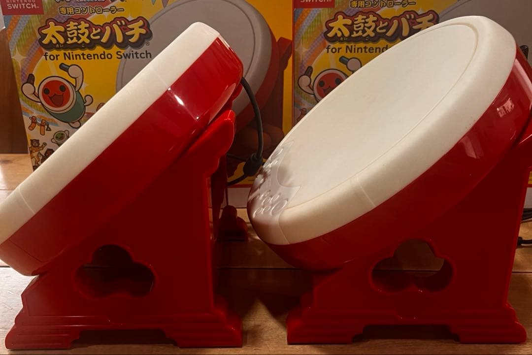 太鼓の達人switchバージョンソフト&タタコン2台セット
