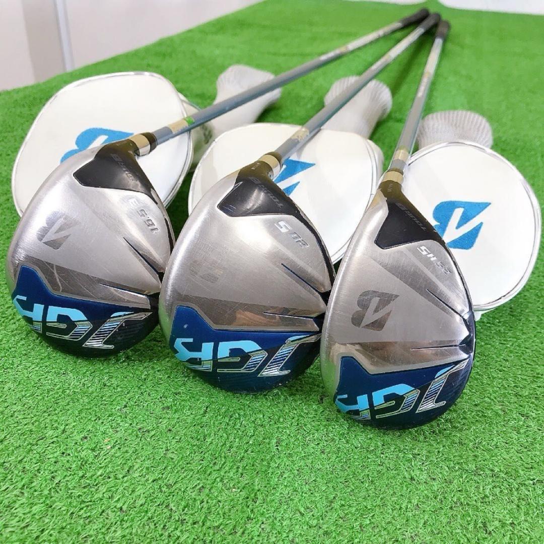 チ71★ブリヂストン TOUR B JGR 2017 レディース ウッド系3本A