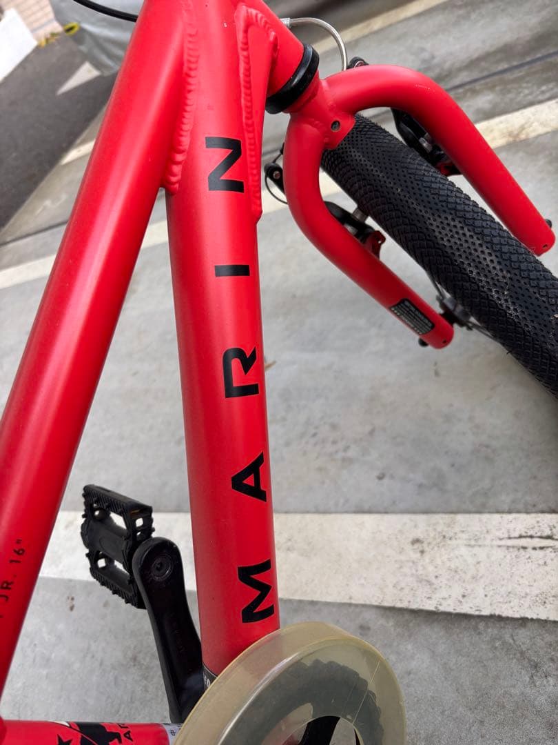 【直接受取限定！】marin 16インチ 赤 子供用自転車
