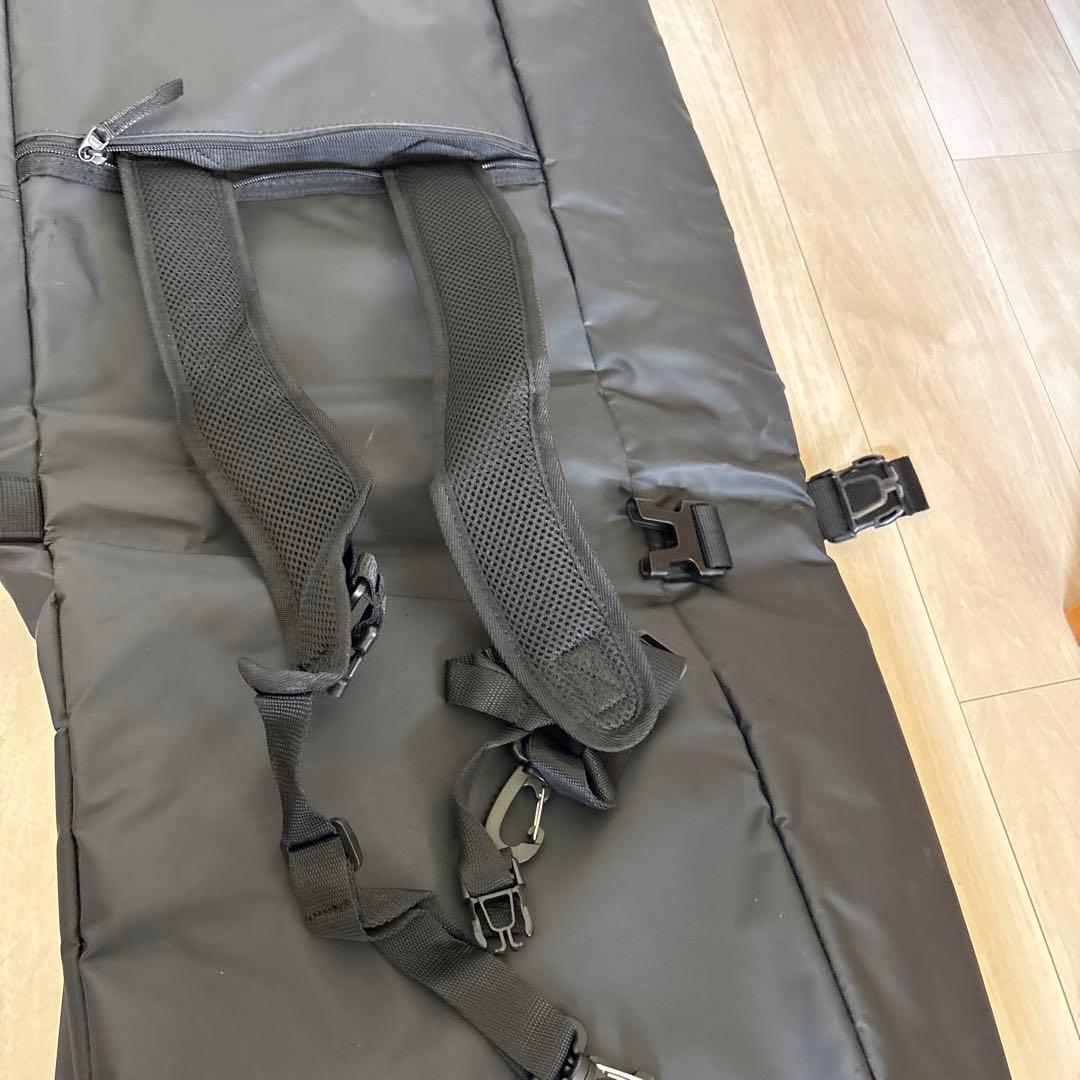 ブラック スノーボードバッグ 大容量