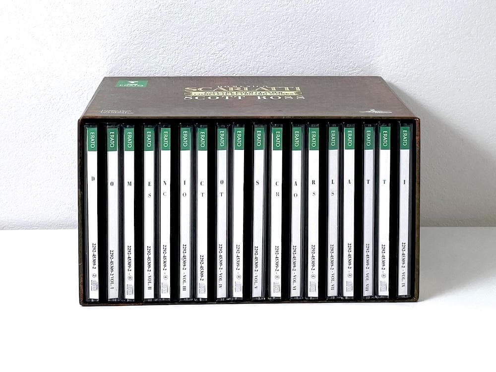 廃盤 スコット・ロス ドメニコ・スカルラッティ ピアノソナタ チェンバロ作品全集