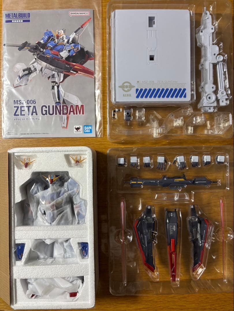 【開封品】メタルビルドZガンダム + ハイパー・メガ・ランチャー セット