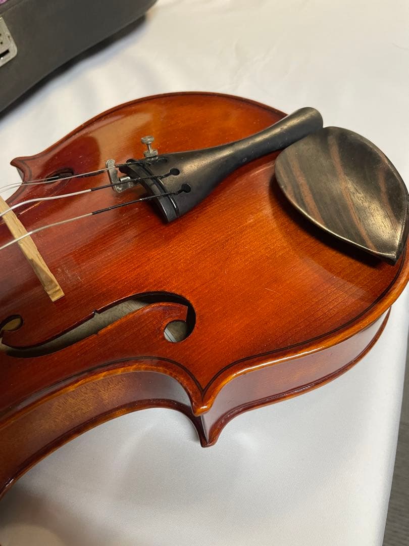 スズキNo.360 バイオリン4/4 1976年製　毛替え済　ケース、肩当付属