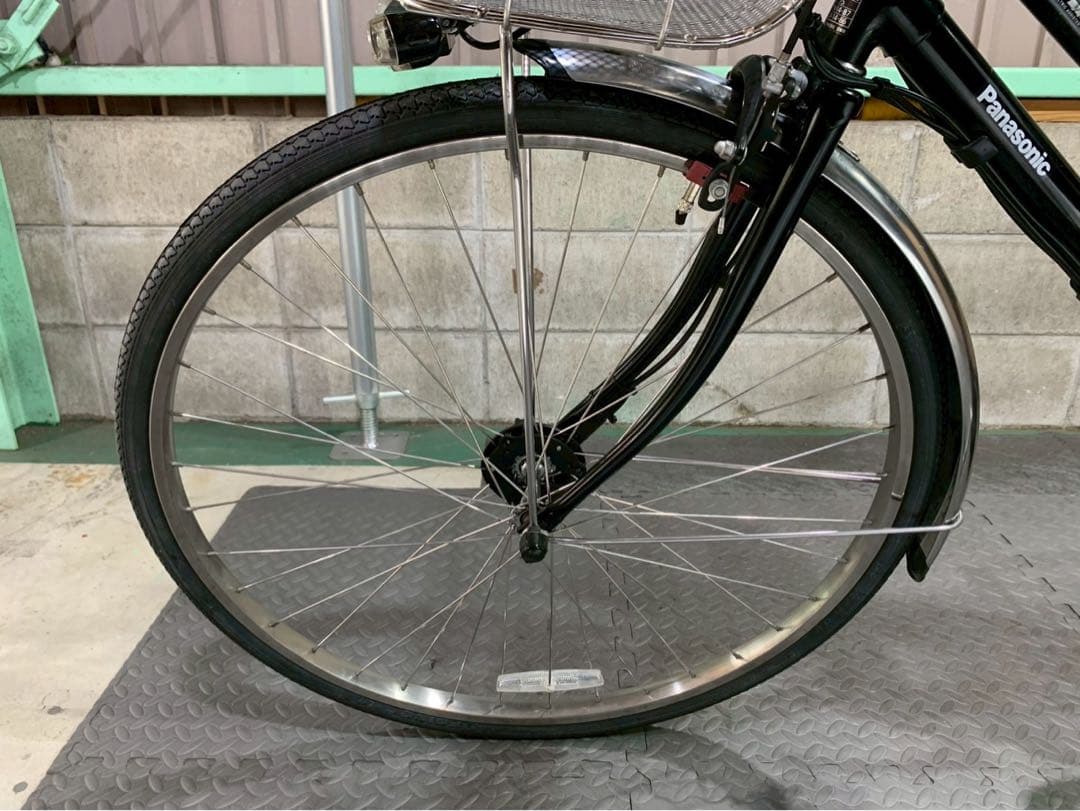電動自転車　パナソニック　ビビDX CITY 27インチ　ブラック　№8092