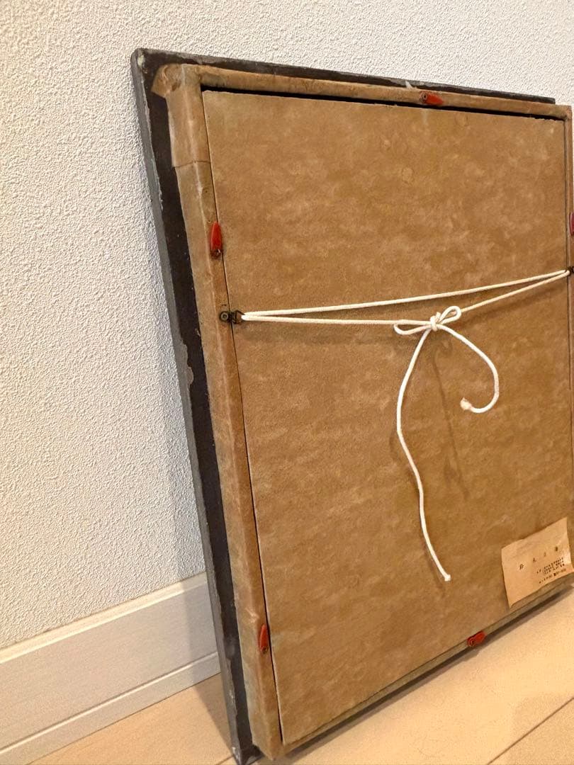 鈴木立海 水彩画 花 バラ 作品ラベルあり