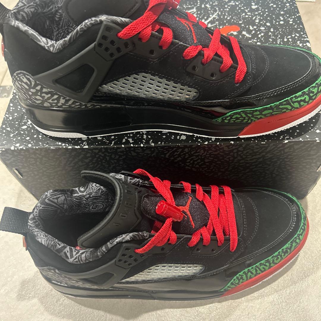 AIR JORDAN ナイキ エアジョーダンスニーカー黒×赤　美品28cm 箱付