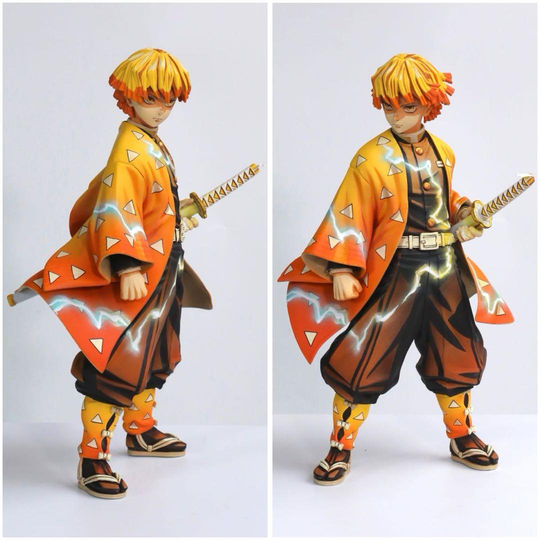 一番くじ 鬼滅の刃 我妻善逸 リペイント フィギュア 2D 2次元彩色