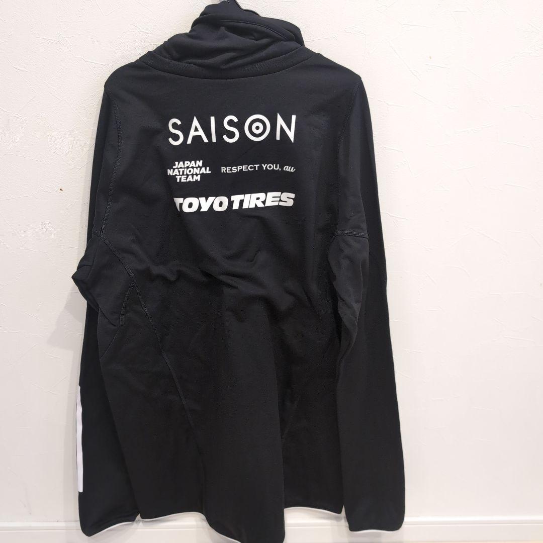 adidas 日本代表 サッカー ブラックジャージ　３XＬ　非売品　支給品