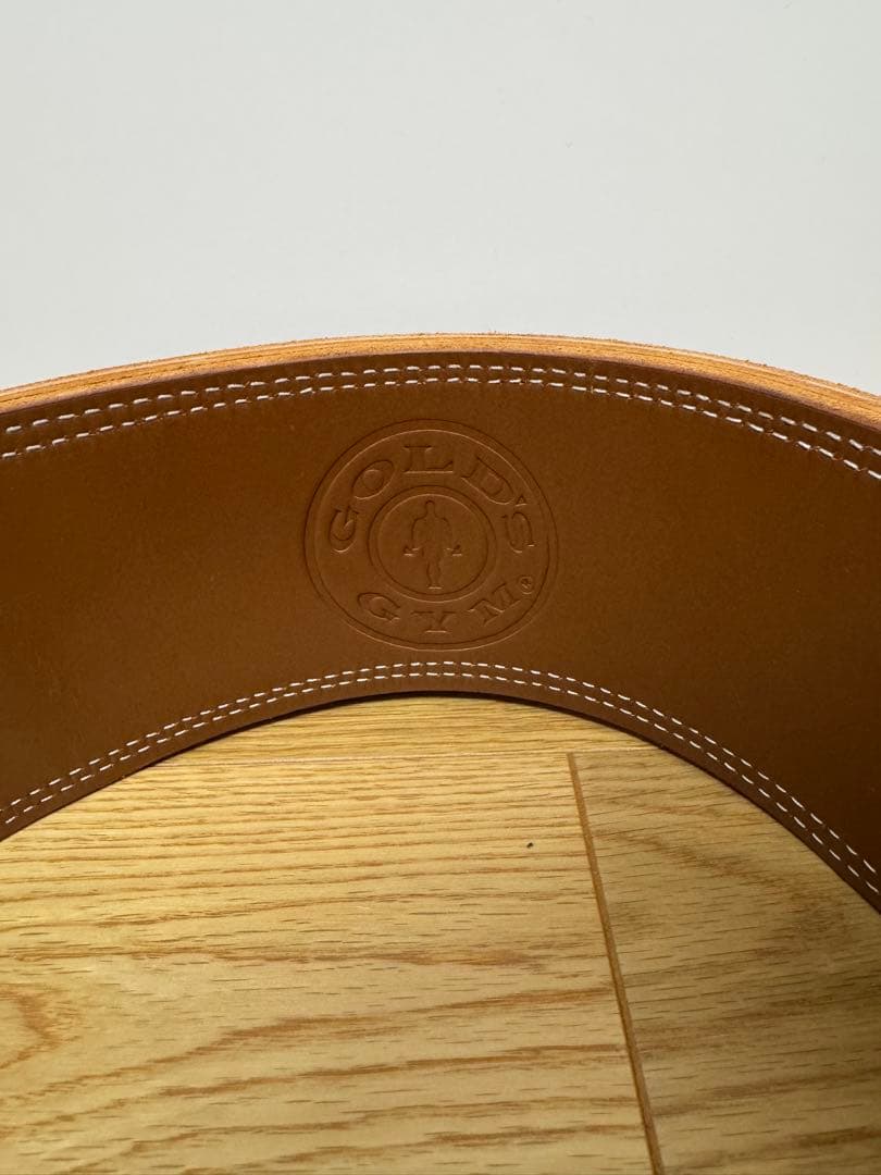 ゴールドジム（GOLD’S GYM)プロレザーベルトG3324（サイズM）