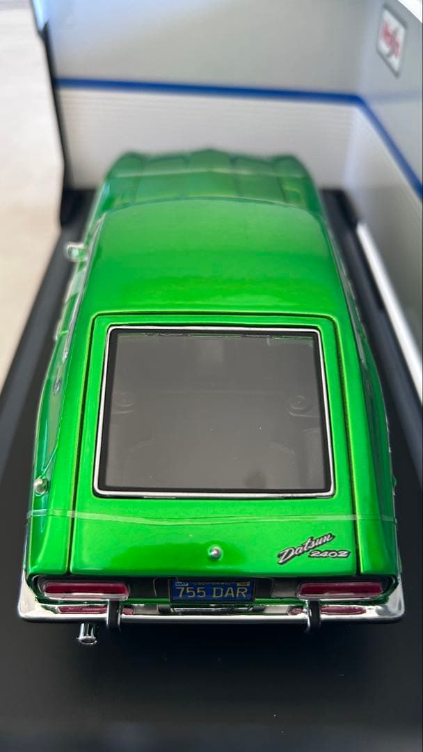 タイムセール！ダットサン 240Z クーペ 1971 グリーン 1/18