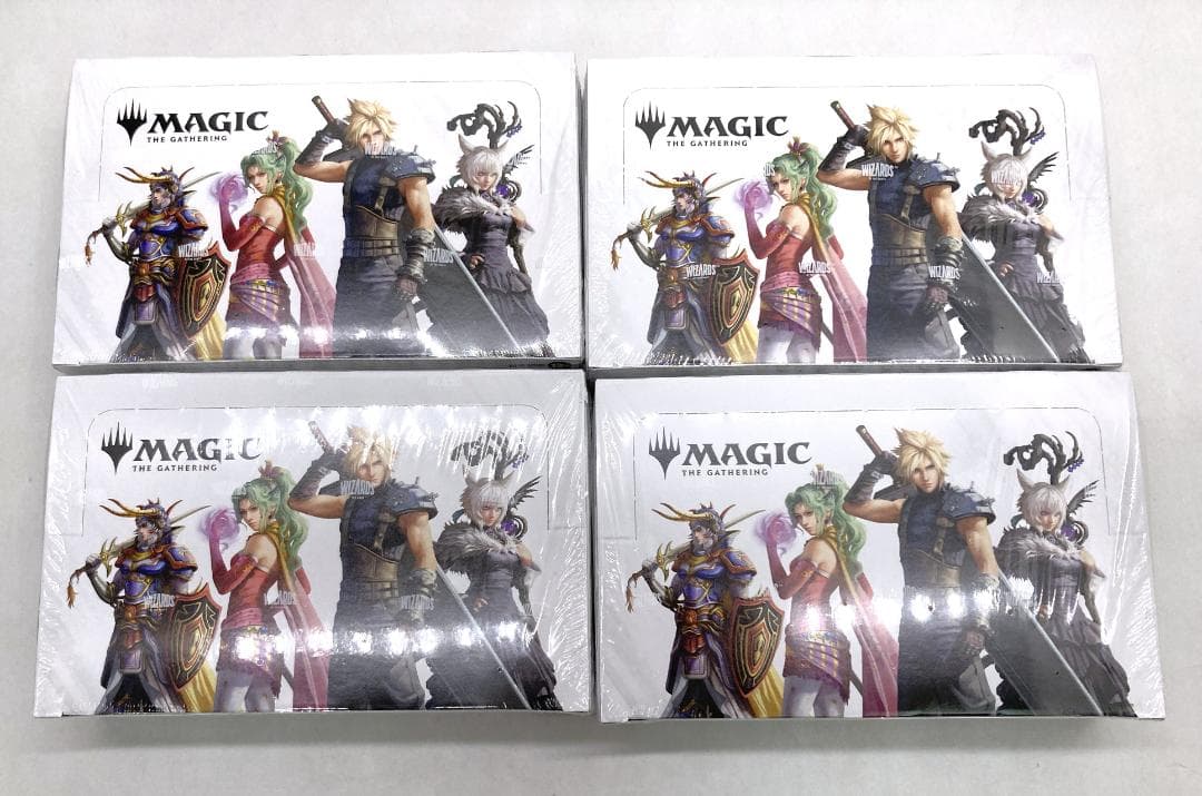 【新品】　MTGファイナルファンタジー　プレイ・ブースター　日本版　4BOX　D