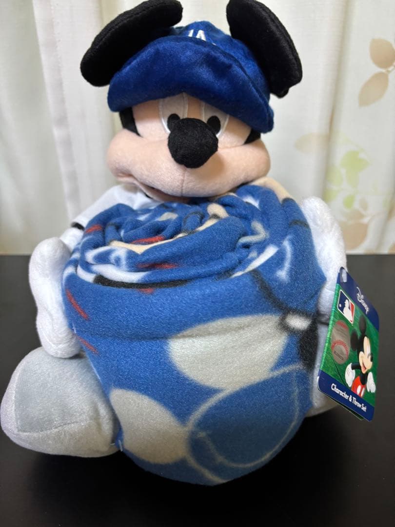 ミッキー &ミニーとブランケットのセット✳︎ドジャース/エンゼルス/大谷翔平