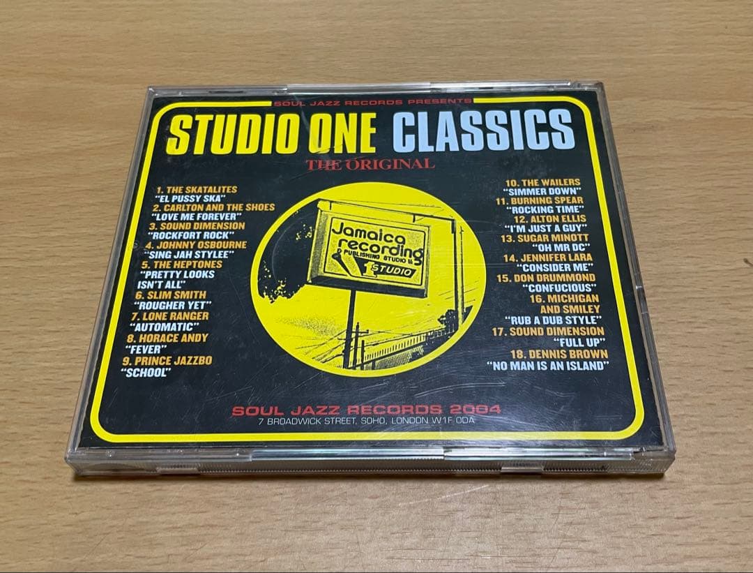 洋楽 STUDIO ONE CLASSICS/SOUL JAZZ RECORDS