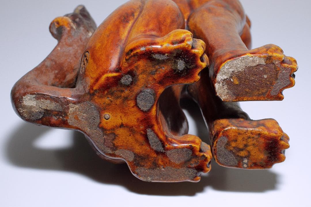 四代-五代 大樋長左衛門 唐獅子像