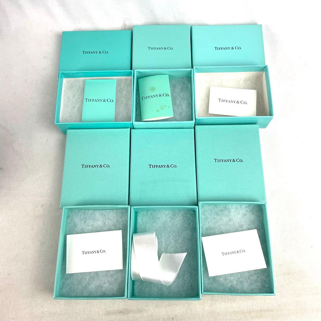 ティファニー アクセサリー ジュエリー ケース 保存袋 巾着 空箱 紙袋 29点