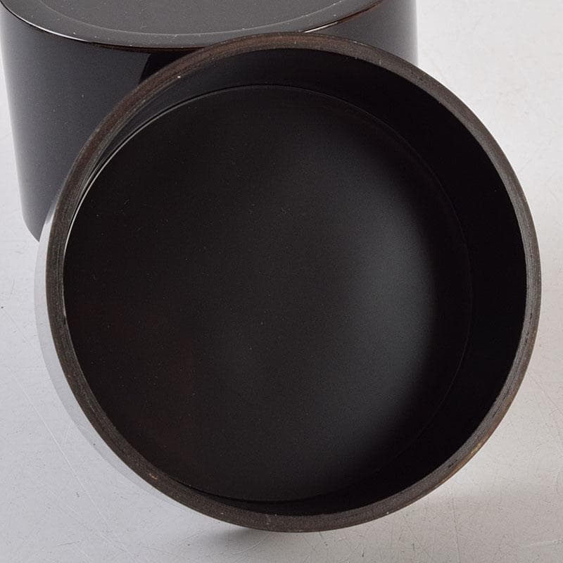 茶道具　輪島塗　中次　棗　共箱　V　9159