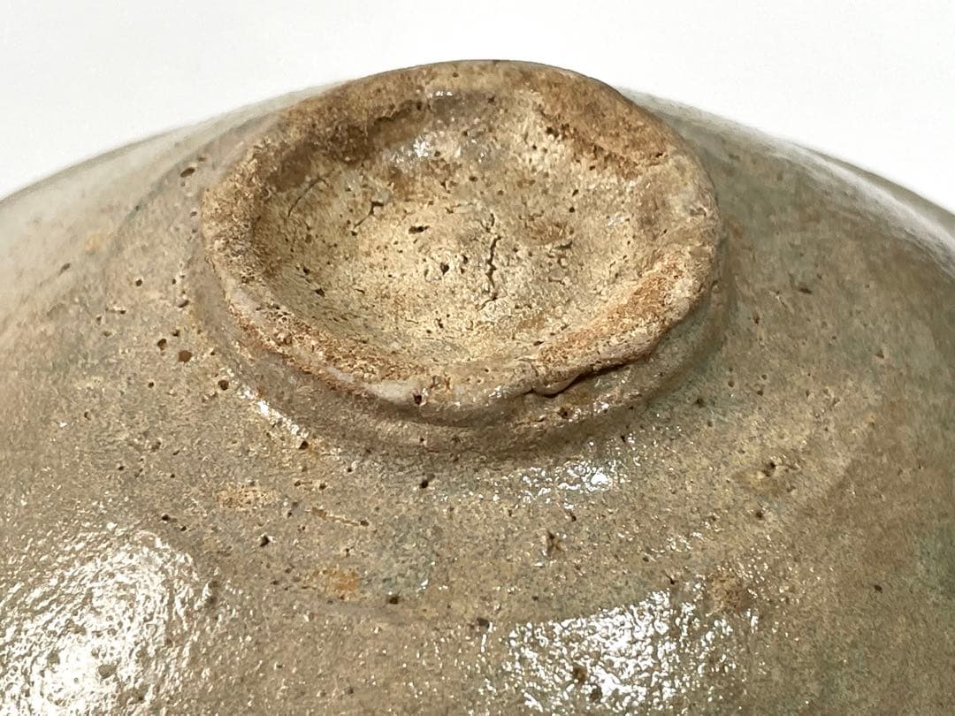 骨董　アンティーク　高麗青磁　李朝　堅手　平茶碗　抹茶碗　皿