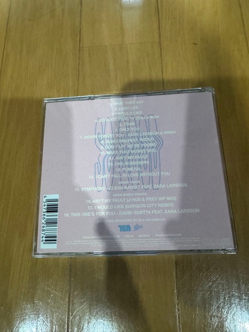 Zara Larsson ザララーソン直筆サイン入り CD SO GOOD